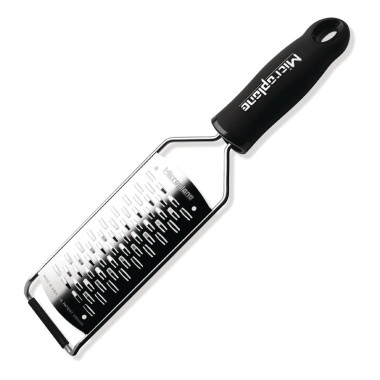Râpe lame double tranchant Gourmet noire - 70 x 20 x 320 mm - MICROPLANE
