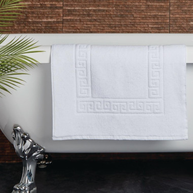 Tapis de bain blanc Comfort Nova Mitre - MITRE COMFORT