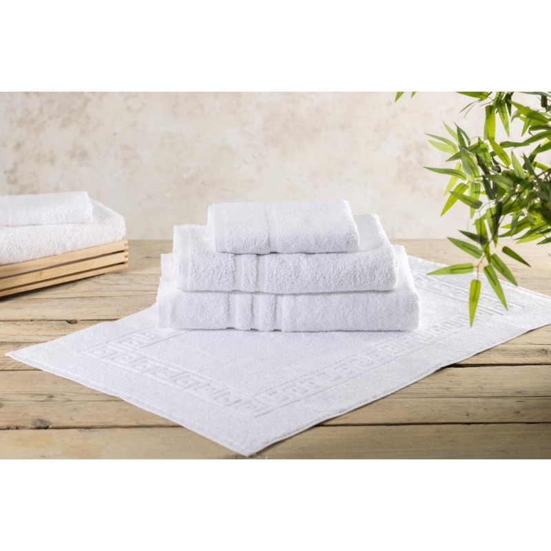 Tapis de bain blanc Comfort Nova Mitre - MITRE COMFORT
