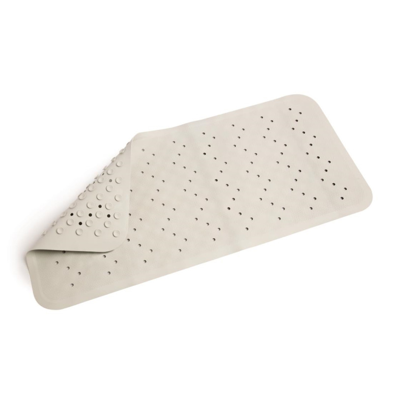 Tapis de bain antidérapant blanc - MITRE ESSENTIALS