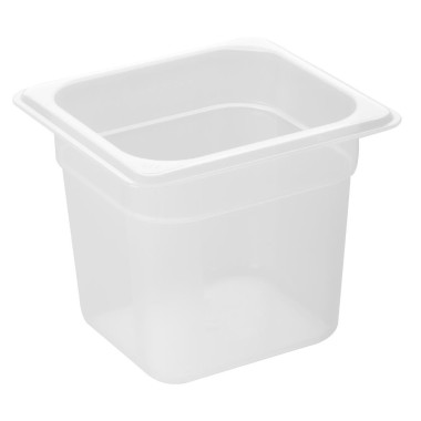 Bac en polypropylène GN 1/6 150 mm - 162 x 150 x 150 mm - NISBETS ESSENTIALS