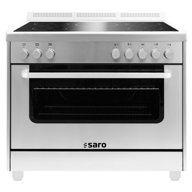 Cuisinière induction - 5 zones - Four électrique 115L - Grill 1.8 kW - TS95IND61X - Saro  au meilleur prix sur Restock CHR