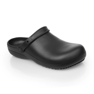 Chefs Clog Black 4041 - NISBETS ESSENTIALS