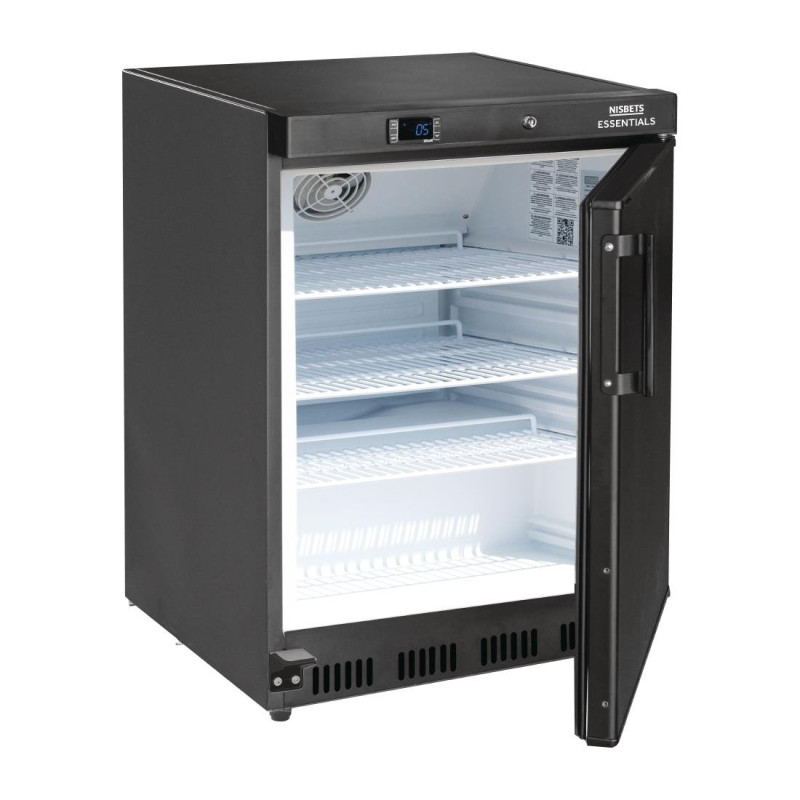 Dessous de comptoir réfrigéré positif 150L - 600 x 595 x 855 mm - NISBETS ESSENTIALS