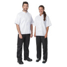 Lot de 2 vestes de cuisine blanches L - NISBETS ESSENTIALS