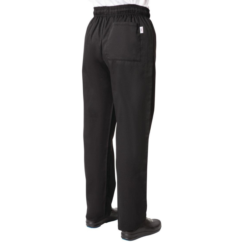 Pantalon de cuisine noir XS - NISBETS ESSENTIALS
