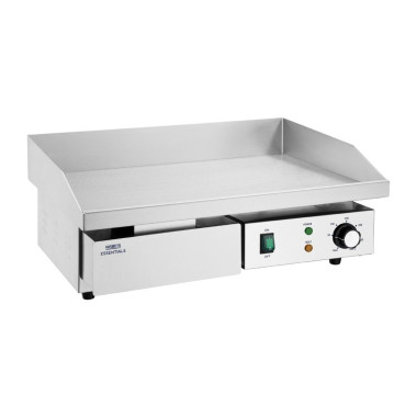 Plaque de cuisson électrique acier - 550 x 430 x 230 mm - NISBETS ESSENTIALS