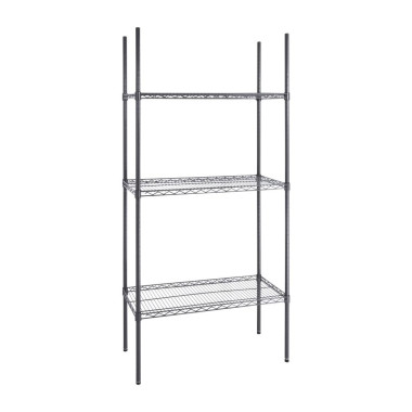 Rayonnage 3 niveaux - 915 x 457 x 1820 mm - NISBETS ESSENTIALS
