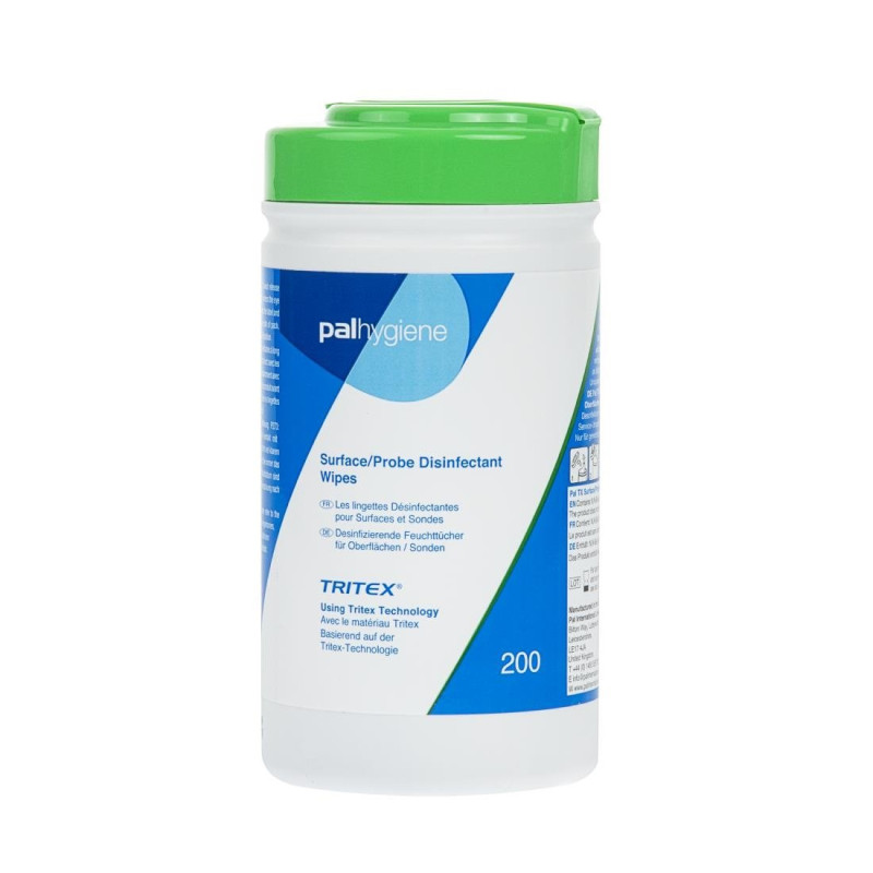 Lingettes de surface désinfectantes TX (lot de 10x 200) - PAL