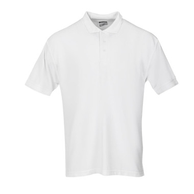 Polo mixte blanc S - PORTWEST