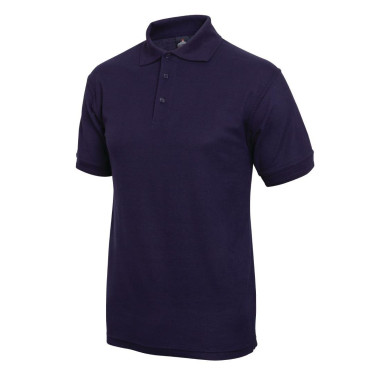 Polo mixte bleu marine M - PORTWEST