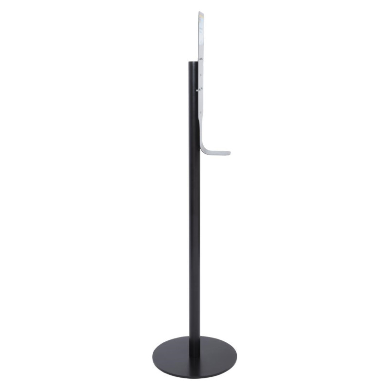 Borne d hygiène noire avec support AutoFoam - 420 x 158 x 255 mm - RUBBERMAID