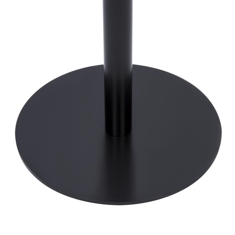 Borne d hygiène noire avec support AutoFoam - 420 x 158 x 255 mm - RUBBERMAID