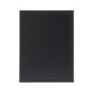 Ardoise murale cadre en bois noir avec feutre craie et fixations 30x40cm - 335 x 820 x 435 mm - SECURIT