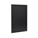 Ardoise murale cadre en bois noir avec feutre craie et fixations 30x40cm - 335 x 820 x 435 mm - SECURIT