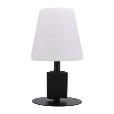 Lampe de table IP44 LED dimmable sans fil avec 3 étiquettes ardoises - 0 x 0 x 0 mm - SECURIT