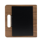 Planche porte-menu à anneaux gamme Walnut - 183 x 340 x 305 mm - SECURIT