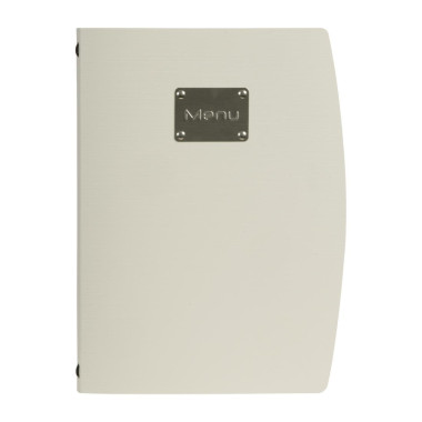 Protège-menu argent Rio A4 - 250 x 10 x 350 mm - SECURIT