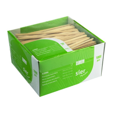 Agitateurs en bois FSC® (lot de 1000) - SIER DISPOSABLES