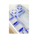 Boîte alimentaire rectangulaire Klip It Plus 2,2L - 235 x 170 x 80 mm - SISTEMA