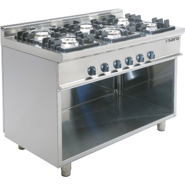 Cuisinière gaz - 6 feux - 36 kW - E7/KUPG6BA - Saro  au meilleur prix sur Restock CHR