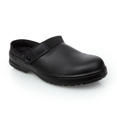 Sabots de cuisine de sécurité Slipbuster Cryzon noirs 37 - SLIPBUSTER FOOTWEAR