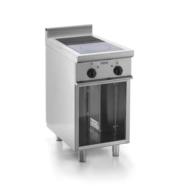 Cuisinière induction - 2 zones - 7 kW - E7/CUI2BAL - Saro  au meilleur prix sur Restock CHR