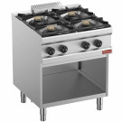 Fourneau gaz 4 feux - armoire ouverte GN2/1 - Diamond  au meilleur prix sur Restock CHR