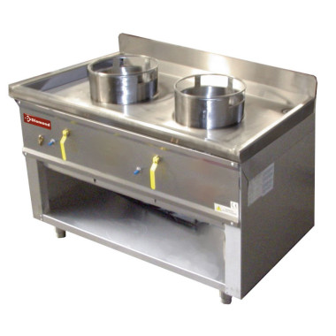 Fourneau wok 2 brûleurs - Diamond  au meilleur prix sur Restock CHR