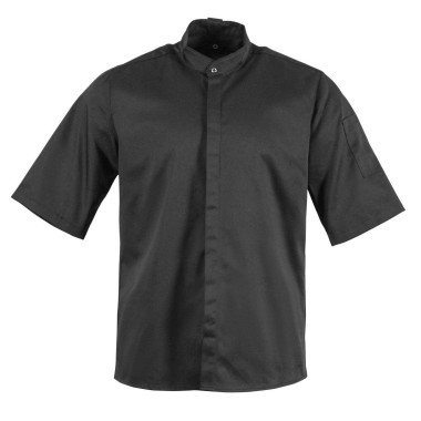 Veste col officier noire - Taille L - SOUTHSIDE