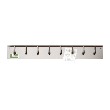 Porte-fiches à 13 ressorts Louis 100 cm - 1000 x 20 x 100 mm - TELLIER