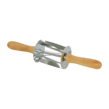 Rouleau à mini croissants en inox poignée bois Gobel Louis - TELLIER