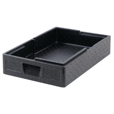 Boîte Thermobox GN 1/1 Salto noire 15L - 600 x 400 x 125 mm - THERMO FUTURE