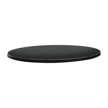 Plateau de table rond Classic Line 70cm anthracite - TOPALIT