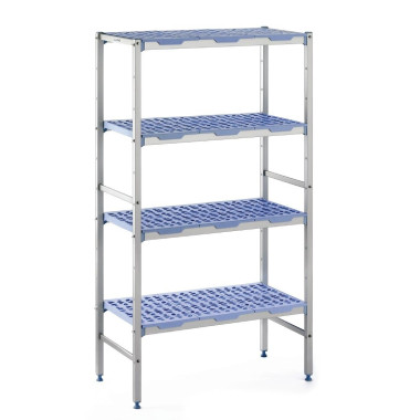 Rayonnage modulaire 4 niveaux - Ref GM617 - TOURNUS