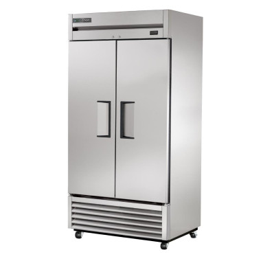 Armoire réfrigérée positive 2 portes inox 991L T-35-HC - 1004 x 750 x 2074 mm - TRUE