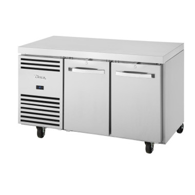 Table réfrigéree positive 2 portes GN 1/1 TCR1/2-CL-SS-DL-DR - 1411 x 700 x 900 mm - TRUE