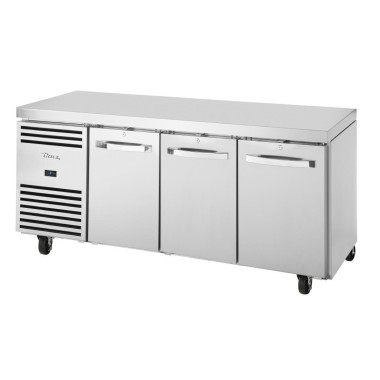 Table réfrigéree positive 3 portes GN 1/1 TCR1/3-CL-SS-DL-DR-DR - 1865 x 700 x 900 mm - TRUE