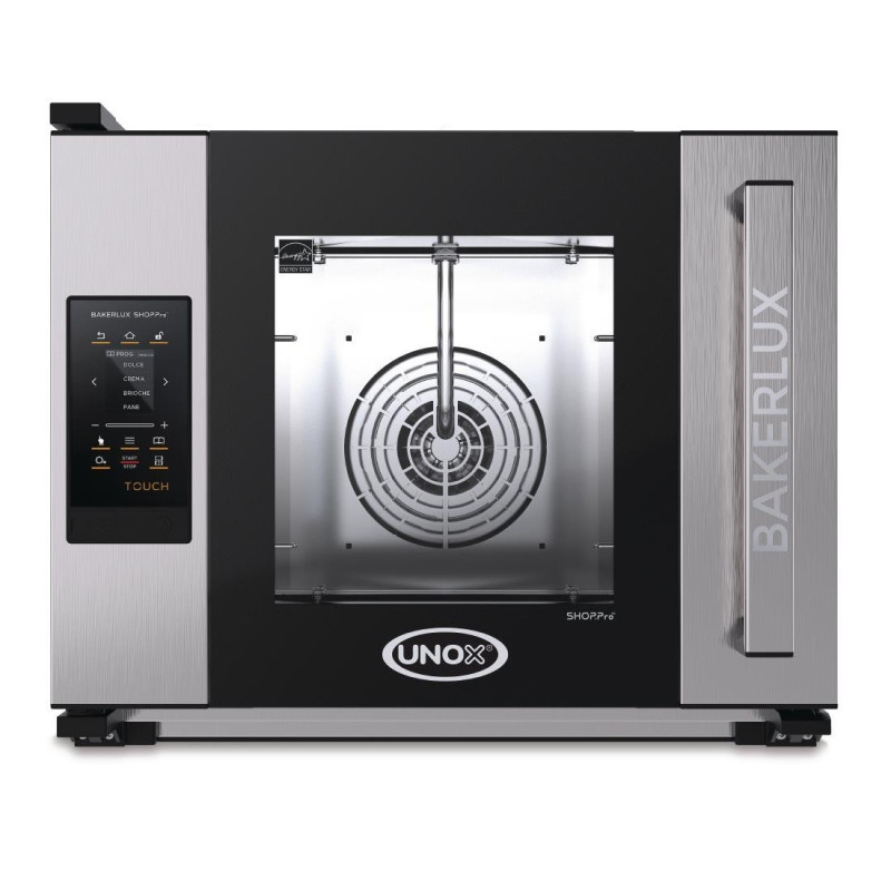 Four à convection avec humidificateur Bakerlux SHOP Pro Arianna Touch 4 plaques - 600 x 669 x 502 mm - UNOX