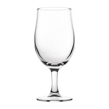 Verres à bière pression trempés nucléés 280 ml CE (lot de 12) - UTOPIA