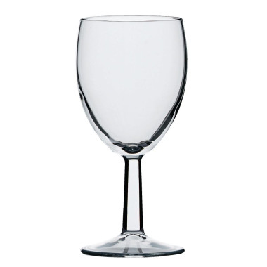 Verres à pied Saxon 250 ml marqués CE à 175 ml (lot de 48) - UTOPIA