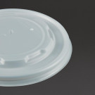Couvercles CPLA pour bols à soupe compostables (Lot de 500) - VEGWARE