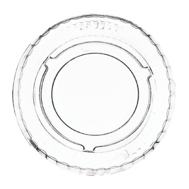 Couvercles compostables en PLA pour pots à sauce 28ml (lot de 5000) - VEGWARE