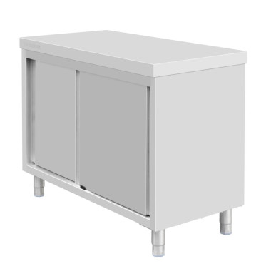Armoire sur pieds en acier inoxydable - Ref FU585 - VOGUE
