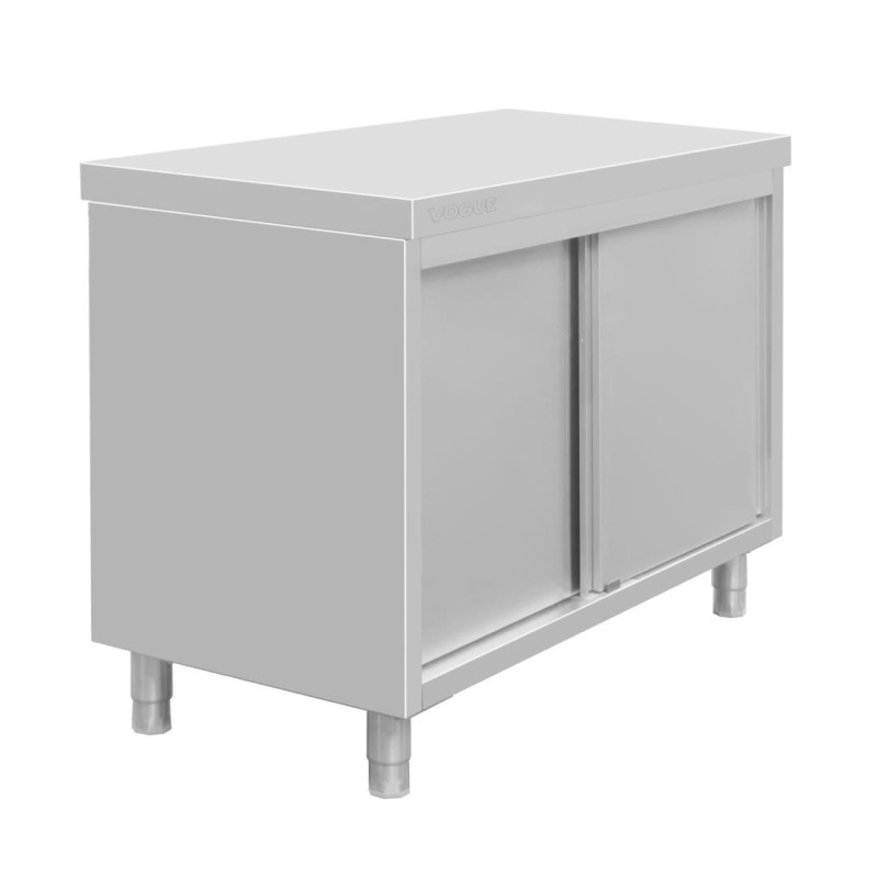 Armoire sur pieds en acier inoxydable - Ref FU585 - VOGUE