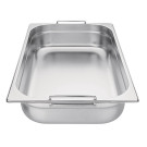 Bac GN 1/1 en inox avec poignées 100mm - 530 x 100 x 325 mm - VOGUE