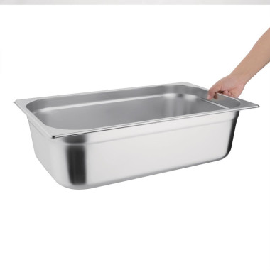 Bac Gastronorme inox GN 1/1 150mm - 530 x 150 x 325 mm - VOGUE