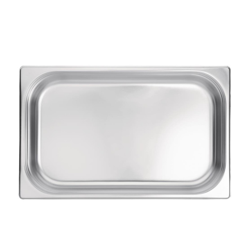 Bac Gastronorme inox GN 1/1 100mm - 530 x 100 x 325 mm - VOGUE