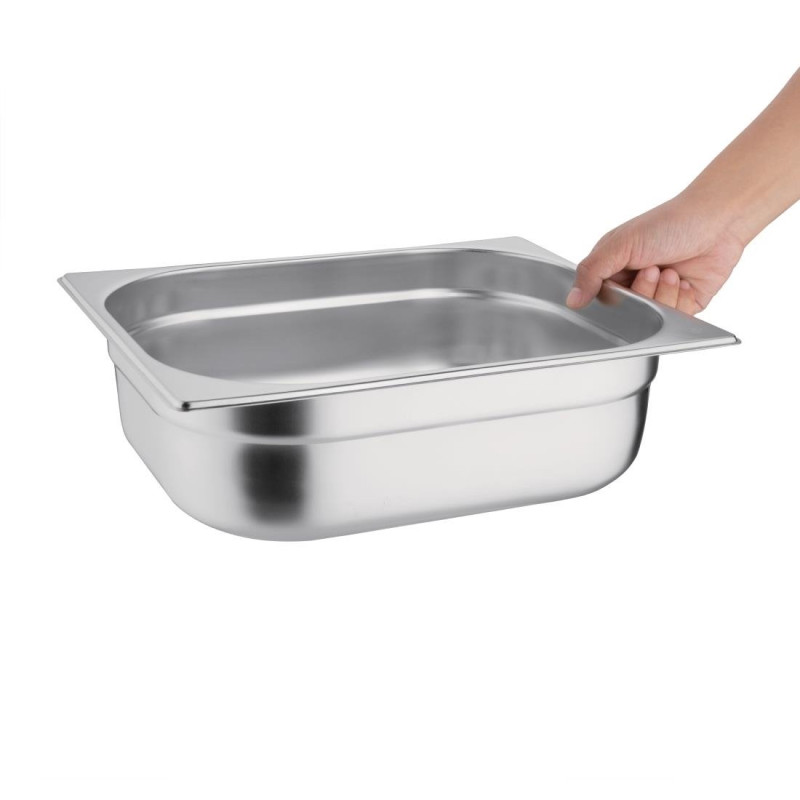 Bac Gastronorme inox GN 1/2 100mm - 325 x 100 x 265 mm - VOGUE