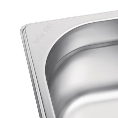 Bac Gastronorme inox GN 1/2 100mm - 325 x 100 x 265 mm - VOGUE